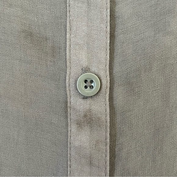 Brown Button Up Ruffle Cami - Picture 14 of 16